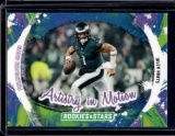 JALEN HURTS 2024 PANINI ROOKIES & STARS ARTISTRY IN MOTION INSERT
