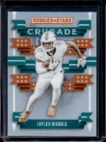 JAYLEN WADDLE 2024 PANINI ROOKIES & STARS CRUSADE SILVER PRIZM
