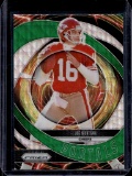 JOE MONTANA 2024 PANINI PRIZM PORTALS GREEN WAVE PRIZM