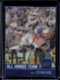 STEFON DIGGS 2022 SCORE ALL HANDS TEAM 3-D LENTICULAR INSERT