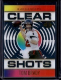 TOM BRADY 2021 PANINI ILLUSIONS CLEAR SHOTS INSERT