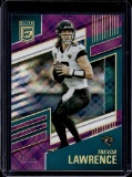 TREVOR LAWRENCE 2022 PANINI ELITE PURPLE MOJO HOLO INSERT