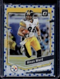 HINES WARD 2023 PANINI OPTIC BLUE STARS PRIZM