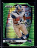 MARSHALL FAULK 2024 PANINI PRIZM NEON GREEN PRIZM