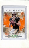 DREW BREES 2020 PANINI ORIGINS ORANGE
