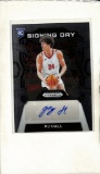 PJ HALL 2024 PANINI PRIZM DRAFT AUTOGRAPH ROOKIE CARD