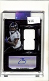 ZAY FLOWERS 2023 PANINI OBSIDIAN JERSEY AUTOGRAPH PRIZM ROOKIE CARD