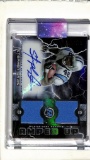 STEPHEN DAVIS 2024 TOPPS COMPOSITE REFRACTOR DUAL GAME USED JERSEY AUTOGRAPH