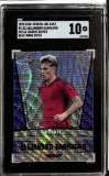 ALEJANDRO GARNACHO 2023 LEAF METAL SPECIAL ROOKIE SILVER BLUE WAVE. SGC GRADED
