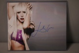 LADY GAGA SIGNED IN PERSON 8X10 PHOTO