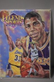 MAGIC JOHNSON IN PERSON SIGNED MAGAZINE
