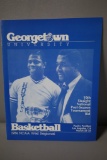 PATRICK EWING GEORGETOWN HOYAS 1984 NCAA PROGRAM
