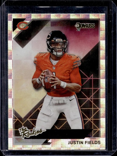 JUSTIN FIELDS 2021 DONRUSS THE ROOKIES ROOKIE CARD