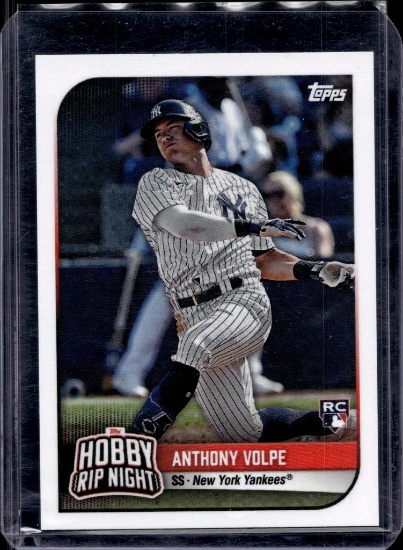 ANTHONY VOLPE 2023 TOPPS HOBBY RIP NIGHT PROMO ROOKIE CARD