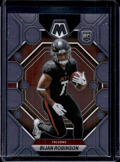 BIJAN ROBINSON 2023 PANINI MOSAIC ROOKIE CARD