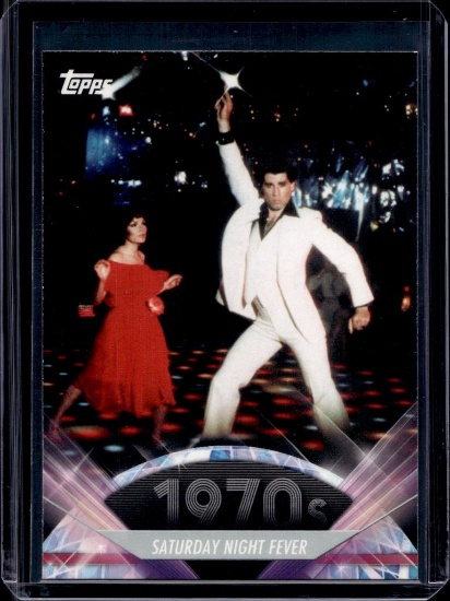 JOHN TRAVOLTA SATURDAY NIGHT FEVER 2011 TOPPS AMERICAN PIE