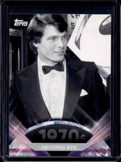 CHRISTOPHER REEVE SUPERMAN DIES 2011 TOPPS AMERICAN PIE
