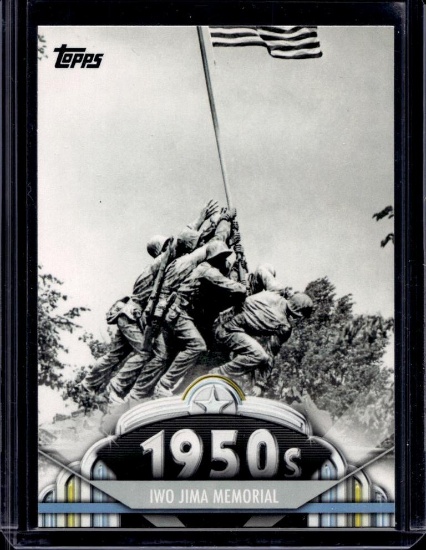 IWO JIMA MEMORIAL 2011 TOPPS AMERICAN PIE
