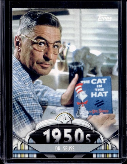 DR. SUESS PUBLISHES CAT IN THE HAT 2011 TOPPS AMERICAN PIE