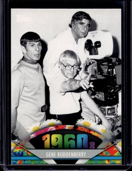 GENE RODDENBERRY CREATES STAR TREK 2011 TOPPS AMERICAN PIE