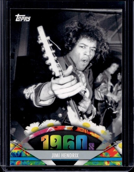 JIMI HENDRIX DIES 2011 TOPPS AMERICAN PIE