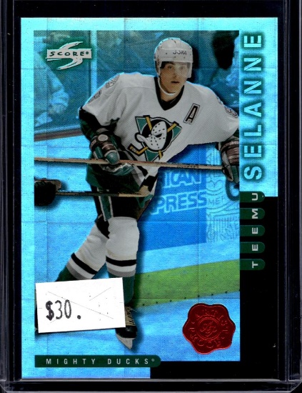 TEEMU SELANNE 1997-98 SCORE HOCKEY ARTIST PROOF SSP