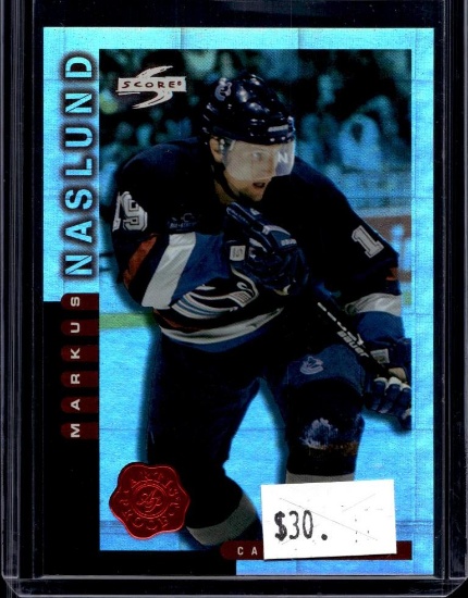 MARKUS NASLUND 1997-98 SCORE HOCKEY ARTIST PROOF SSP