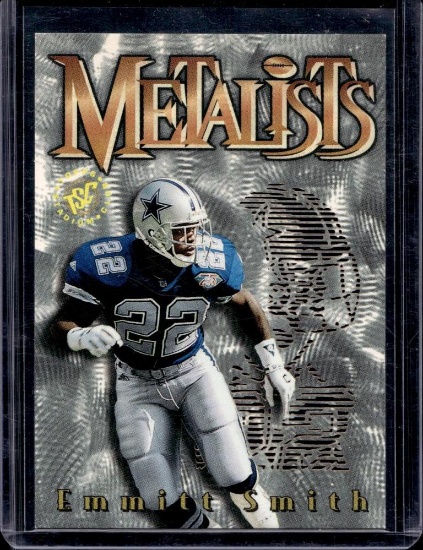 EMMITT SMITH 1995 STADIUM CLUB METALISTS INSERT