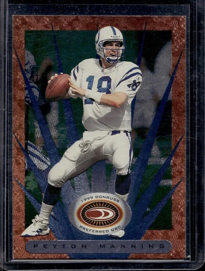PEYTON MANNING 1999 DONRUSS PREFERRED BRONZE SECOND YEAR