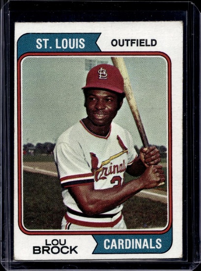 LOU BROCK 1974 TOPPS #60