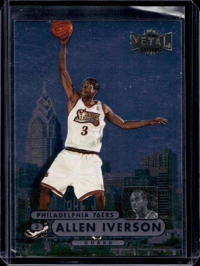 ALLEN IVERSON 1997-98 FLEER METAL