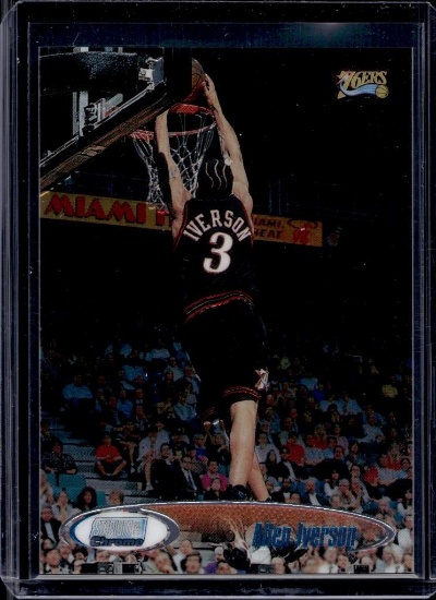 ALLEN IVERSON 1998-99 STADIUM CLUB CHROME INSERT