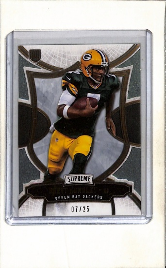 BRETT HUNDLEY 2015 TOPPS SUPREME GOLD ROOKIE CARD