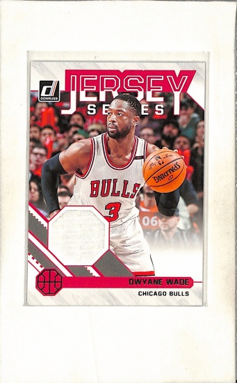 DWYANE WADE 2020-21 DONRUSS GAME USED JERSEY CARD
