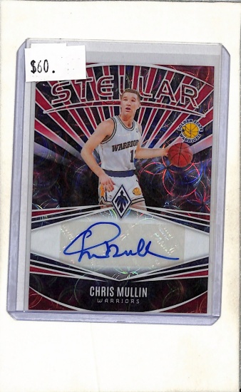 CHRIS MULLIN 2023-24 PANINI PHOENIX PRIZM AUTOGRAPH CARD