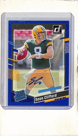 SEAN CLIFFORD 2023 DONRUSS AUTOGRAPH ROOKIE CARD
