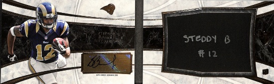 STEDMAN BAILEY 2013 TOPPS SUPREME JUMBO BOOKLET AUTOGRAPH ROOKIE