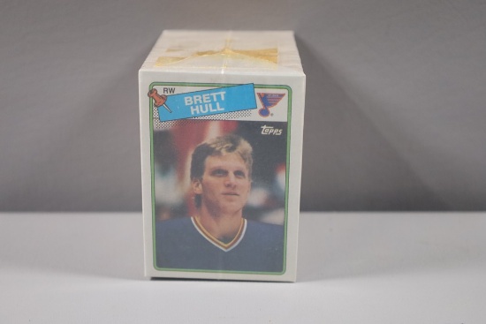 1988-89 TOPPS HOCKEY COMPLETE SET. BRETT HULL ROOKIE AND MORE