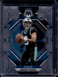 BRYCE YOUNG 2023 PANINI MOSAIC ROOKIE CARD