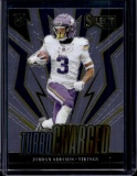 JORDAN ADDISON 2023 PANINI SELECT TURBOCHARGED ROOKIE CARD