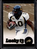 MARSHAWN LYNCH 2007 FLEER ULTRA LUCKY 13 GOLD MEDALLION ROOKIE CARD