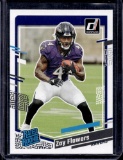 ZAY FLOWERS 2023 DONRUSS RATED ROOKIE CARD
