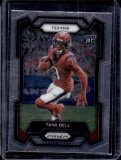 TANK DELL 2023 PANINI PRIZM ROOKIE CARD