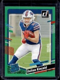 DALTON KINCAID 2023 DONRUSS GREEN PRESS PROOF RATED ROOKIE CARD
