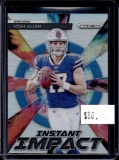 JOSH ALLEN 2018 PANINI PRIZM INSTANT IMPACT SILVER PRIZM ROOKIE CARD