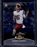 JAYDEN DANIELS 2024 TOPPS FINEST ROOKIE CARD