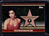 ELIZABETH TAYLOR 2011 TOPPS AMERICAN PIE WALK OF FAME INSERT