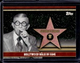 GEORGE BURNS 2011 TOPPS AMERICAN PIE WALK OF FAME INSERT