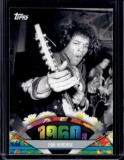 JIMI HENDRIX DIES 2011 TOPPS AMERICAN PIE