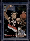 CHRIS DUDLEY 1995-96 UPPER DECK CHOICE PLAYERS CLUB PLATINUM SSP